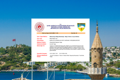 Muğla Kıyılarında Kuvvetli Sağanak Bekleniyor