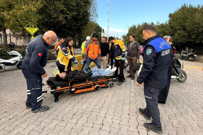 Fethiye Foça’da Motosiklet Kazası: 1 Yaralı