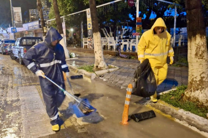 Yağmur ve Fırtınaya Karşı Ekipler 7/24 Sahada