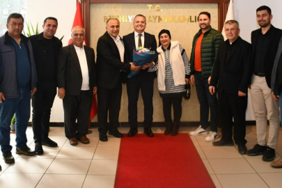 Fethiye Pazarcılar Odası’ndan Kaymakam Akkaya’ya Ziyaret