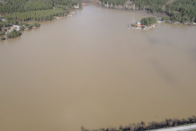 Ula Göleti'nin su seviyesi eski günlerine döndü