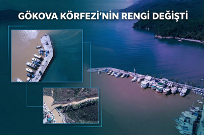 Gökova Körfezi'nin Rengi Değişti