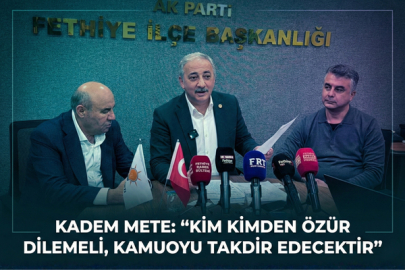 Kadem Mete: “Kim Özür Dilemeli, Kamuoyu Takdir Edecektir”