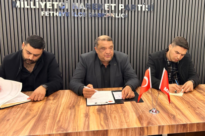 MHP Fethiye İlçe Teşkilatı Yeni Binasında İlk Toplantısını Gerçekleştirdi