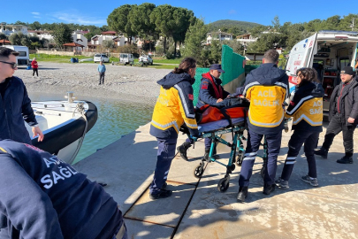 Balıkçı Teknesinde Rahatsızlanan Kişiye Tıbbi Tahliye Yapıldı