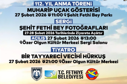 Fethiye’de Şehit Fethi Bey İçin Anma Töreni Düzenlenecek