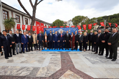 Muğla'da Bayramlaşma Töreni Yapıldı