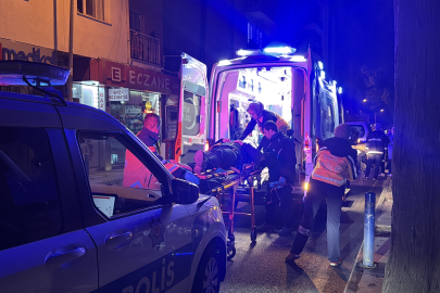 Efeler'de Devrilen Motosikletin Sürücüsü Yaralandı