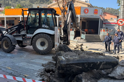 Fethiye’de Mazgal ve Yol Yenileme Çalışması 