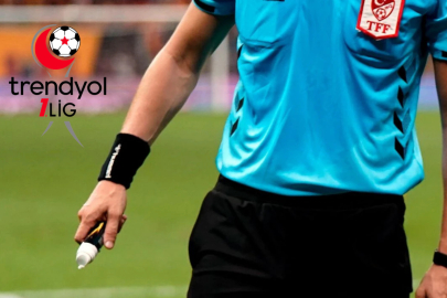 Trendyol 1. Lig'de 34. Hafta Maçlarını Yönetecek Hakemler Açıklandı