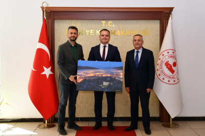 Said Nuri Sargın Fethiye Kaymakamı Akkaya'yı Ziyaret Etti