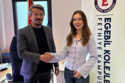 Diyetisyen Afranur Kaşlı İle Egebil Koleji Fethiye Kampüsü Arasında Protokol İmzalandı