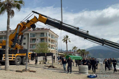 Marmaris'te Kırılan Vinç Taşıma Kolunun Altında Kalan İşçi Öldü