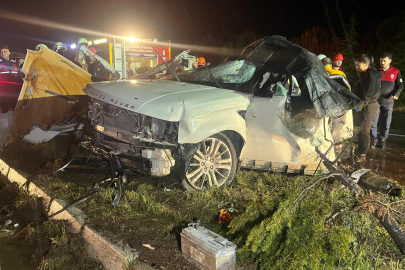 Uşak'ta Zincirleme Trafik Kazasında 4 kişi Hayatını Kaybetti