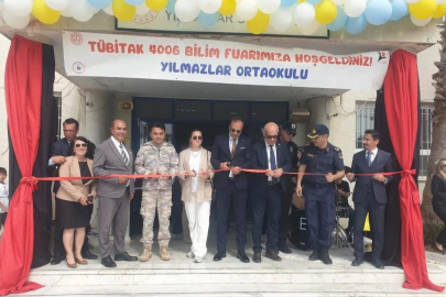 Datça'da TÜBİTAK Bilim Fuarı Açıldı