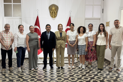 Başsavcı Yörük'ten Kaymakam Kaya'ya Veda Ziyareti