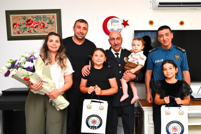 Muğla Emniyet Müdürü Karadeniz, Şehit Ailesini Ziyaret Etti