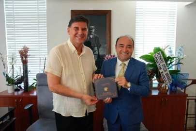 Başkan Akdenizli'den Başkan Karaca'ya Seki Yağlı Pehlivan Güreşleri Daveti